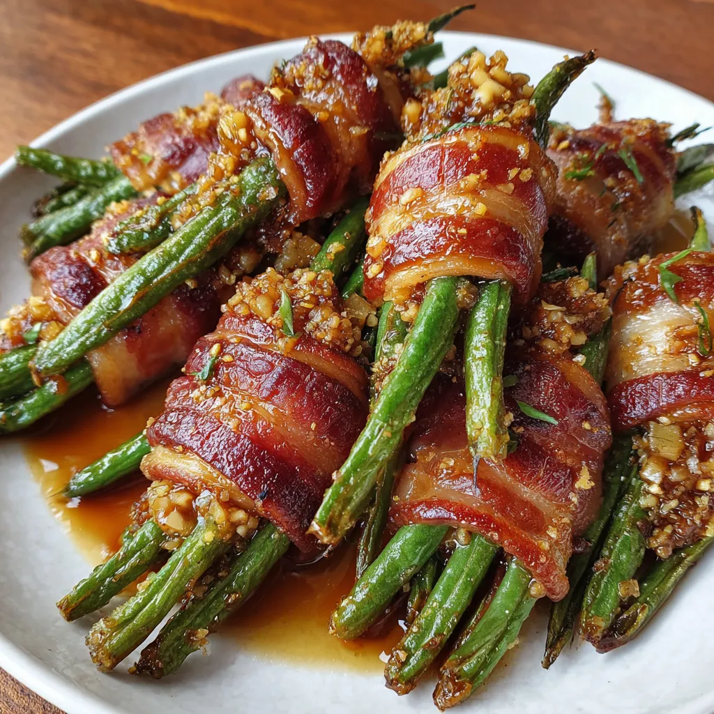 Transform Veggies: Delicious Bacon Wrapped Green Bean Bundles